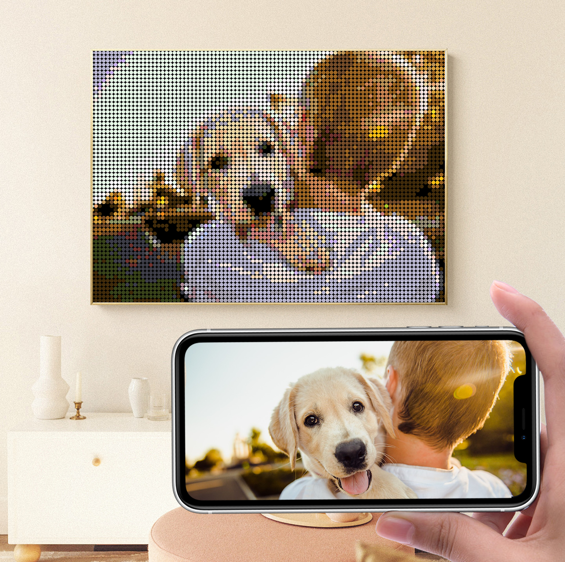 Customized Push Pin Art For Pets